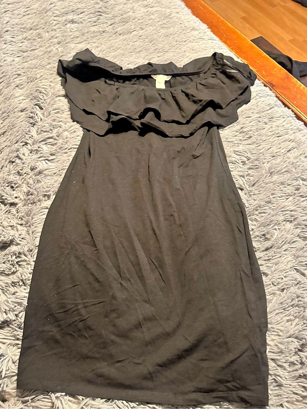 H&Medium Black Mini Dress Size Medium